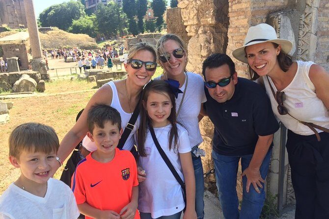 Colosseum & Ancient Rome for Kids Private Family Tour - The Roman Forum: climbing ruins like it’s a scavenger map