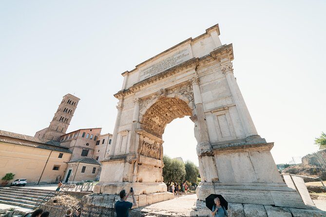 Colosseum and Ancient Rome - private tour - The Imperial Palace ruins on Palatine Hill