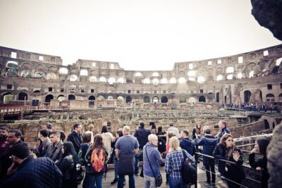 Colosseum Escorted Entrance Combo Pass with Open Bus - Colle Oppio Park meeting point: the part where timing really counts