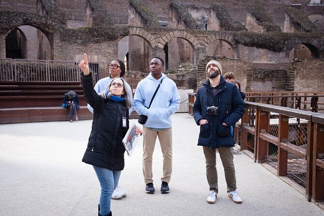 Colosseum Tour with Arena Floor, Palatine Hill and Roman Forum - Meeting point, mobile tickets, and the name-matching rule