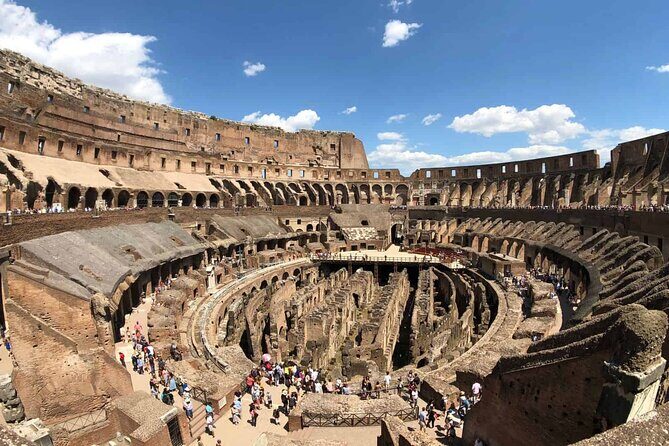 Colosseum Underground Tours (Full Experience) - Underground Passages and the Gladiator View