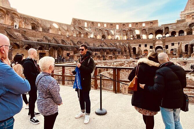 Colosseum with Arena, Roman Forum and Palatine Hill Guided Tour - Palatine Hill Stop: imperial houses and big city views
