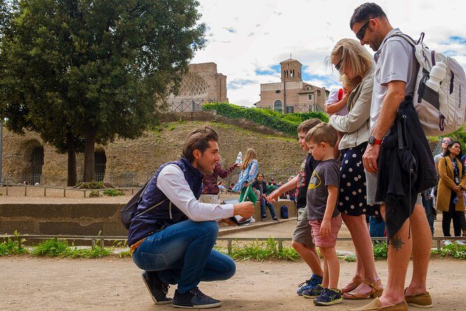 Guided Tour of the Colosseum and Roman Forums for Kids and Families with Marco - Meeting at Piazza del Colosseo and the smooth start you want with kids