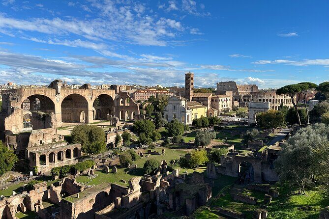 Last Entry Colosseum, Arena, Forum & Rooftop Aperitif Small Group - Price and value: what $237.46 is really covering