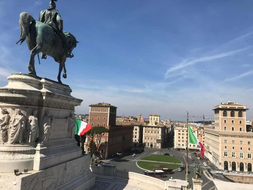 Rome: Colosseum and Altar of the Fatherland Elevator Ticket - Vittoriano Elevator: The Best View Setup in Rome