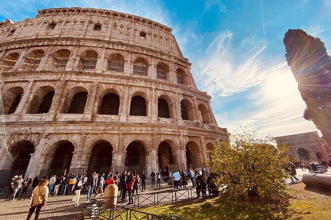 Rome: Colosseum, Roman Forum, & Palatine Hill Guided Tour - Inside the Colosseum: arena entry plus the building story