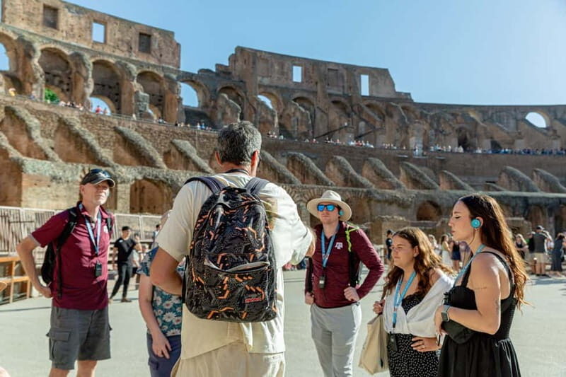 Rome: Colosseum Underground, Roman Forum Small Group Tour - Meeting Up by the Arch of Constantine (and Keeping the Day Smooth)