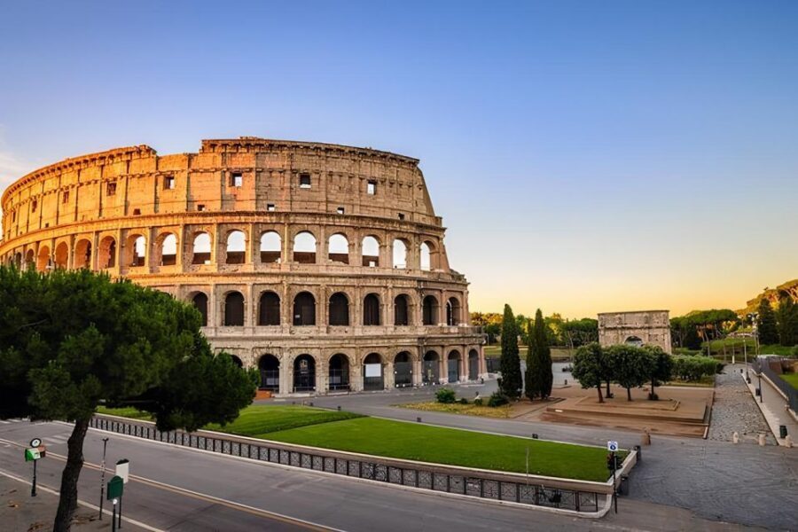 Rome in a day: Vatican, Colosseum and Forum Private Tour - Entering the Colosseum with the Arch of Constantine First