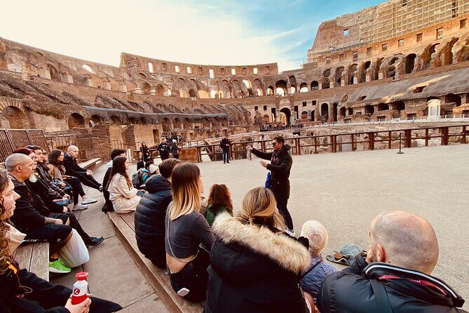 Two in One - Colosseum and Vatican Museums Group Tour - Palatine Hill: Tiberius’s palace and that city view